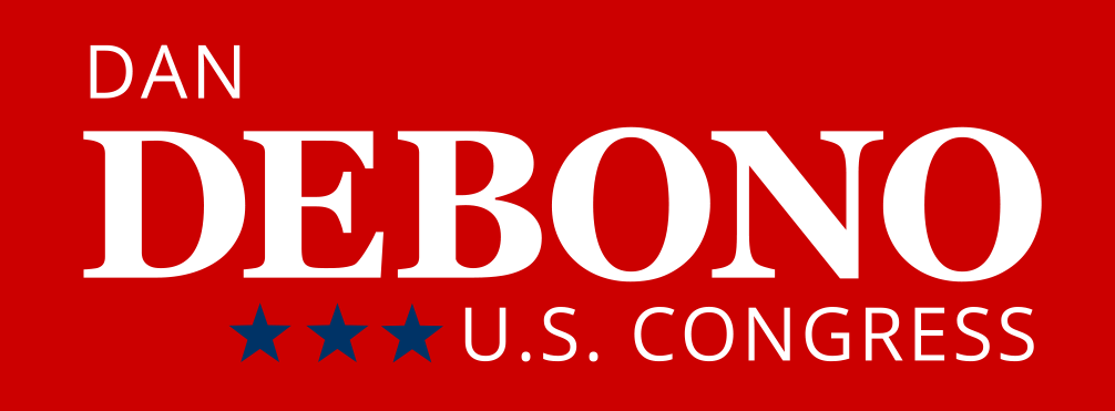 Logo for DeBono for Congress
